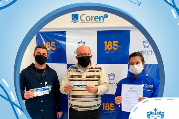 Santa Casa do Rio Grande recebe doação do COREN RS