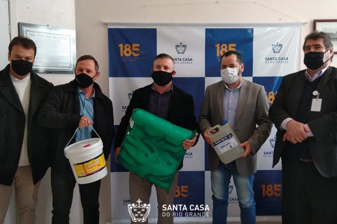 Santa Casa do Rio Grande recebe doações da campanha “Respira Rio Grande”