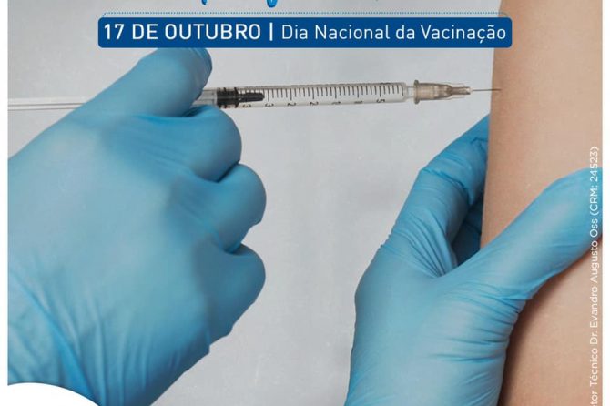 17.10 | Dia Nacional da Vacinação