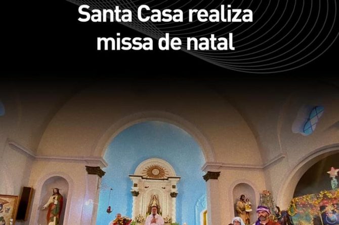 Santa Casa realiza missa de natal