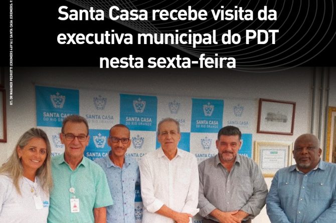Santa Casa recebe executiva Municipal do PDT