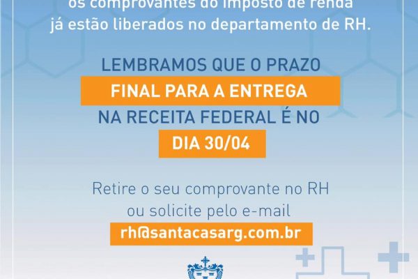 Comprovante IRPF 2019