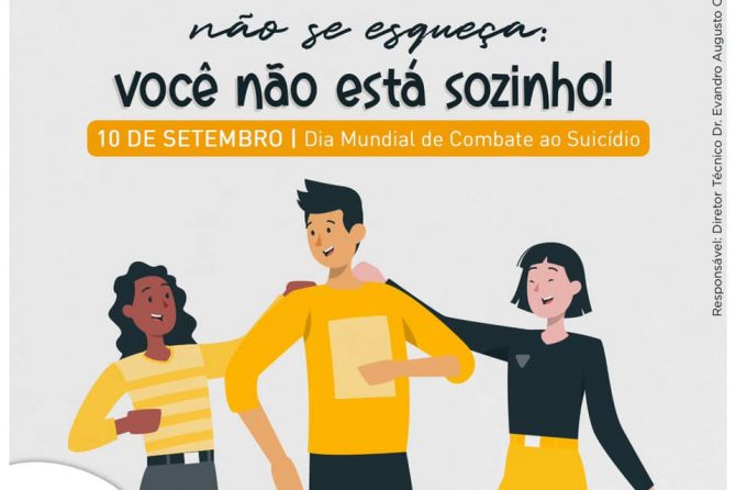 10.10 – Dia Mundial de Prevenção ao Suicídio