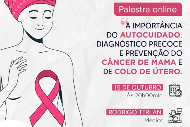 Santa Casa promove palestra “A importância do autocuidado, diagnóstico precoce e prevenção do câncer de mama e de colo de útero”