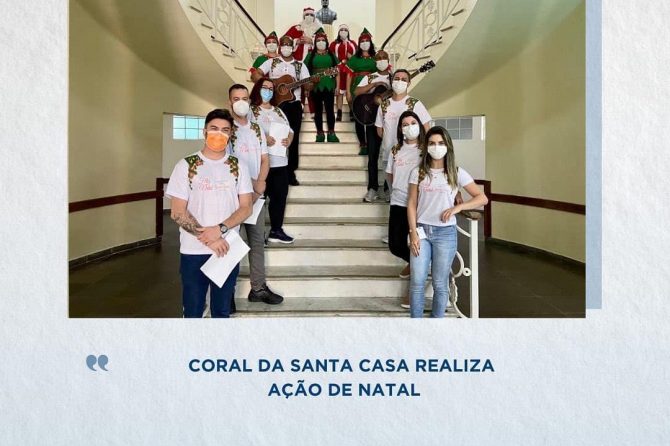 Coral da Santa Casa realiza ação de natal