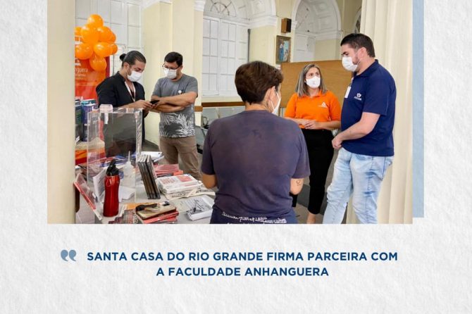 Santa Casa firma parceria com Faculdade Anhanguera