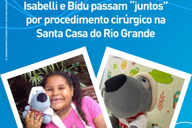 Isabelli e Bidu passam “juntos” por procedimento cirúrgico