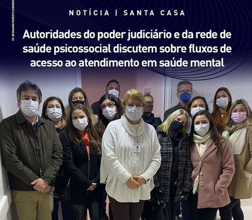 Autoridades do poder judiciário e da rede de saúde psicossocial discutem sobre o fluxo de acessos ao atendimento em saúde mental