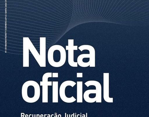 NOTA OFICIAL | Recuperação Judicial