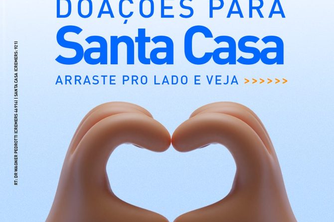 #Doações: De 30/06 a 24/07